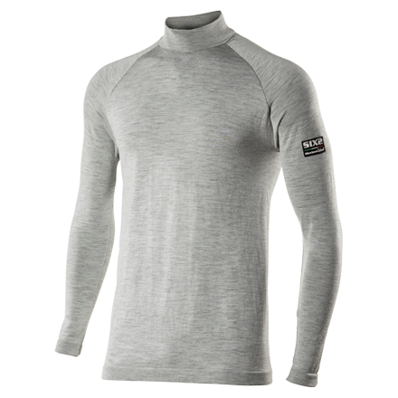 Sixs TS3 Merinos long-sleeve mock turtleneck