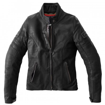 Spidi giubbotto in pelle donna Vintage - Black