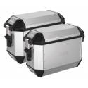 Givi coppia di valigie laterali Monokey® Trekker Alaska in alluminio 36lt.