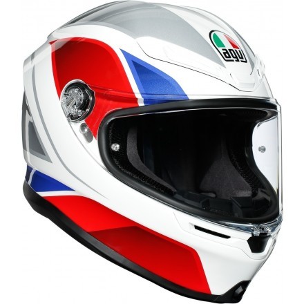 Agv casco integrale K6 Multi Hyphen - Black/Red/White
