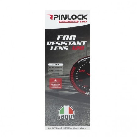 Agv Maxi pinlock lens 120 per casco Pista GP RR /Pista GP R /Corsa R 2