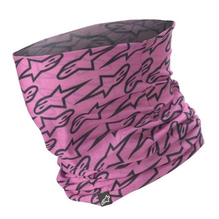 Alpinestars scaldacollo Astars Neck Tube - Fuchsia Black