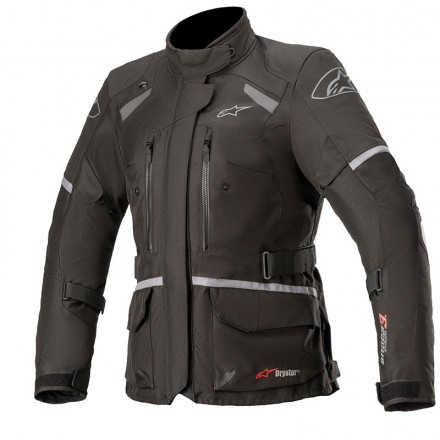 Alpinestars giubbotto donna Stella Andes V3 Drystar - 111 Nero Grigio Scuro