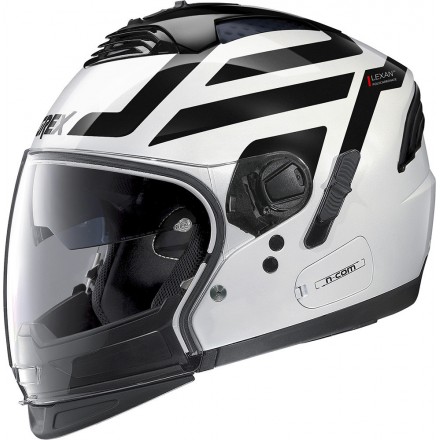 Grex G4.2 Pro Crossroad N-Com modular helmet - 36 Metal White