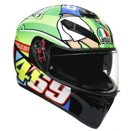 Agv K-3 Sv Pinlock Top Rossi Mugello 2017 full face helmet