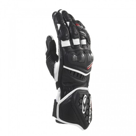 Clover guanto pista uomo RS-9 - Nero/Bianco