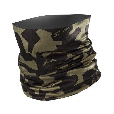 Alpinestars scaldacollo Camo Neck Tube - Military Green Black