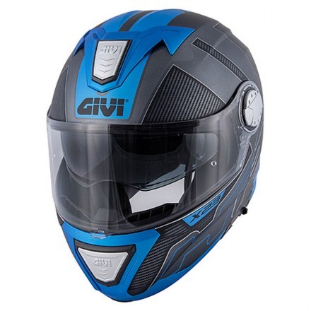 Givi casco modulare X.23 Sydney Protect - Titanio Opaco/Nero/Blu