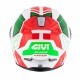 Givi casco modulare X.23 Sydney Protect Italy - Verde/Bianco/Rosso