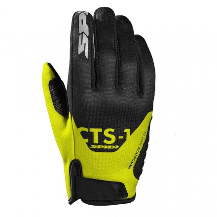 Spidi guanto uomo CTS-1 - Nero/Giallo Fluo