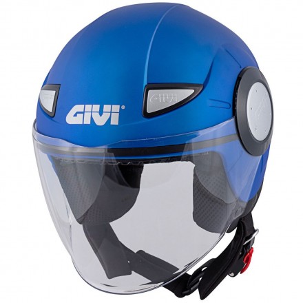Givi casco jet bimbi Junior 5 - Blu chiaro opaco