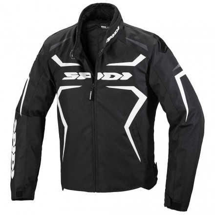 Spidi giubbotto uomo Sportmaster H2out - Nero Bianco