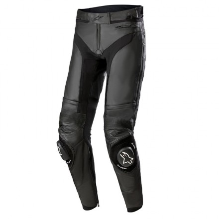Alpinestars pantalone in pelle uomo Missile V3 LT - 1010 - Black Black