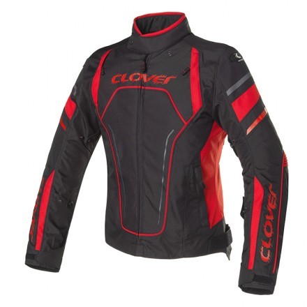 Clover giubbotto uomo Rainblade 2 Wp - Nero / Rosso