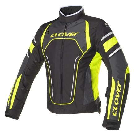 Clover giubbotto donna Rainblade 2 Wp - Grigio scuro / Giallo / Nero