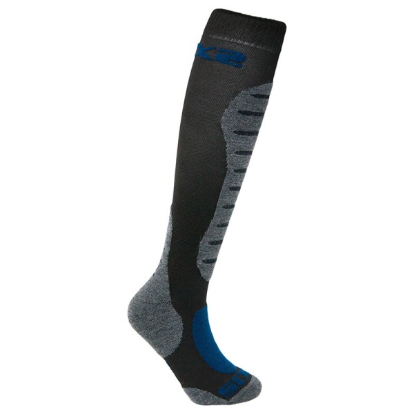 Sixs Mot2 Merinos socks - Black / Grey
