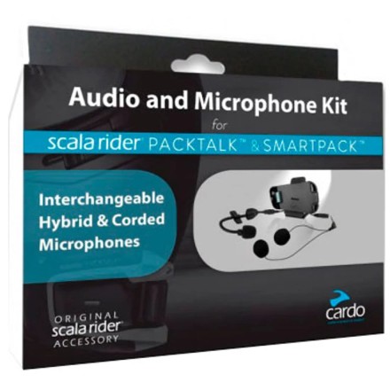 Cardo kit audio e microfono...