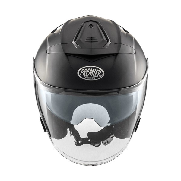 Premier casco jet JT5 U9BM - Nero opaco