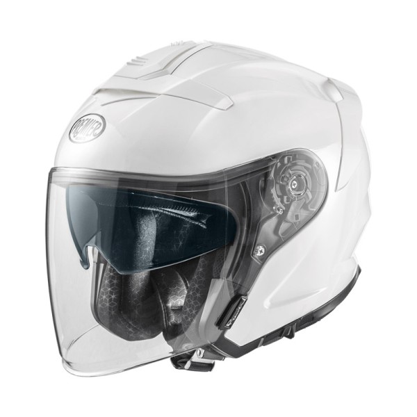 Premier casco jet JT5 U8 - Bianco lucido