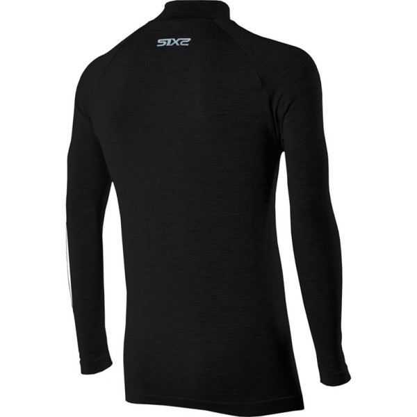 Sixs TS3 Merinos long-sleeve mock...