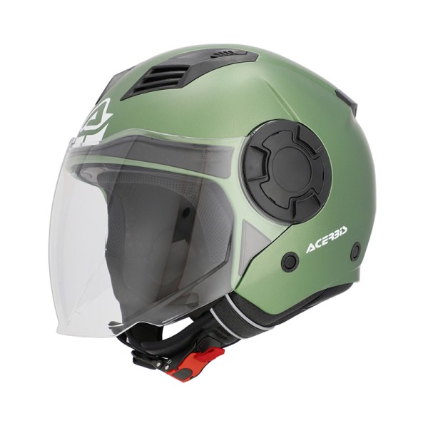 Acerbis Vento E2206 jet helmet - Green