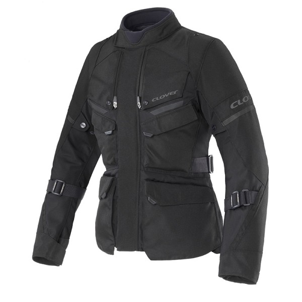 Clover giubbotto donna Scout-5 wp - Nero