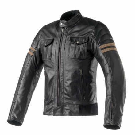 Clover blackstone leather jacket - black | MG MotoStore