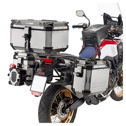 Givi portavaligie laterale PL1144CAM specifico per valigie Trekker Outback
