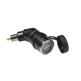 ADATTATORE DIN DOPPIO USB