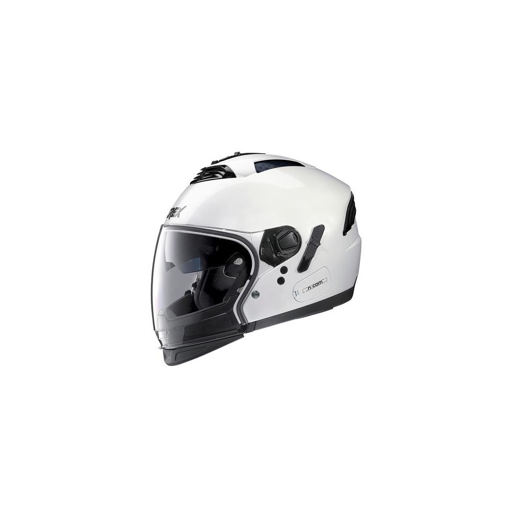 EM MOTO  Grex - G4.2 Pro Kinetic 24 Metal White - Helmet Full-Face  Crossover