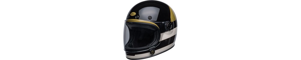 Full-face vintage helmets: sale of retro cafe racer helmets